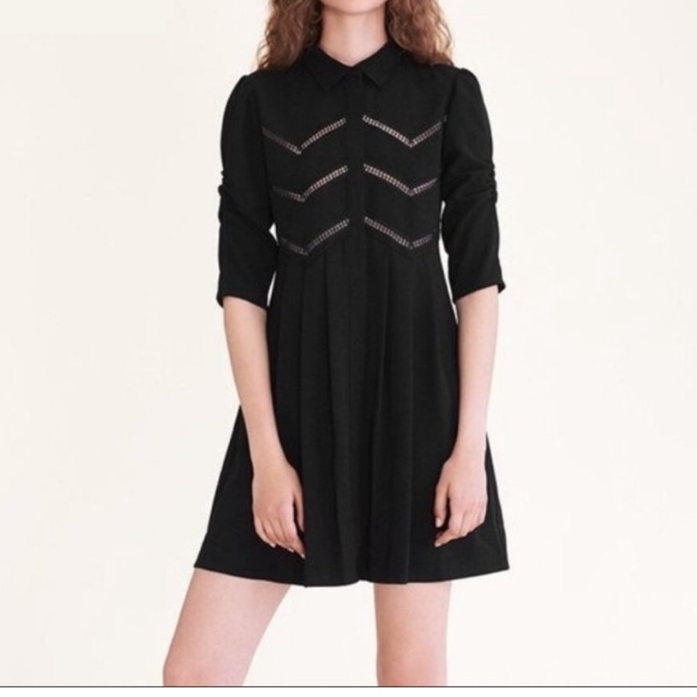 Maje Black Dress Size 1